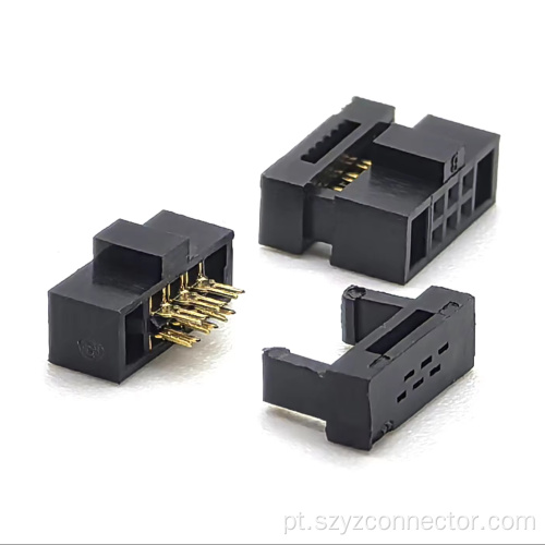 Conector IDC de passo de 1,27 mm 2 peças